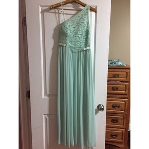 David’s Bridal Mint Dress